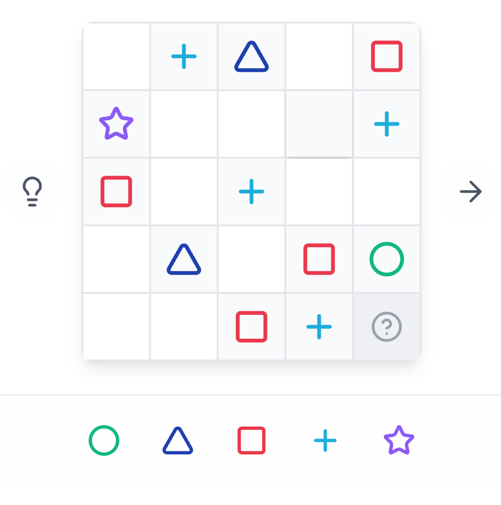 GapChallenge hard screenshot used for a step-by-step second-pass deduction walkthrough.